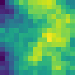 Fototapeta na wymiar Color Pixels Cloud Abstract Computational Generative Art background illustration