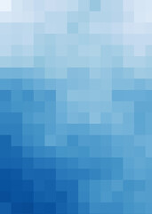 Color Pixels Cloud Abstract Computational Generative Art background illustration