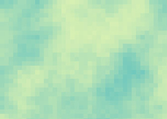 Color Pixels Cloud Abstract Computational Generative Art background illustration