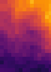 Color Pixels Cloud Abstract Computational Generative Art background illustration