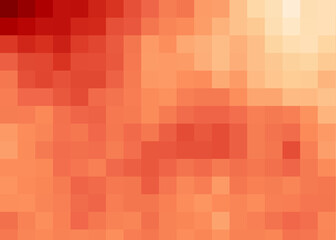 Color Pixels Cloud Abstract Computational Generative Art background illustration