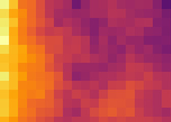 Color Pixels Cloud Abstract Computational Generative Art background illustration