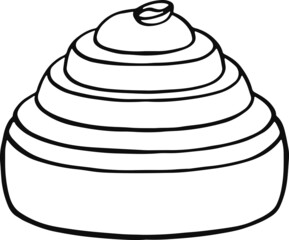 chocolates and flocks bright and juicy illustration