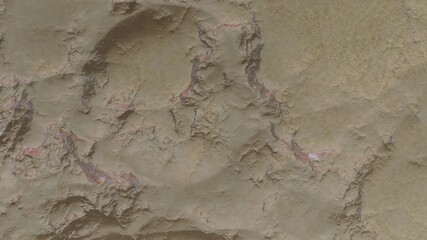 abstract cosmic texture, top view of alien planet