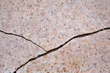Crack in marble tiles, marble texture