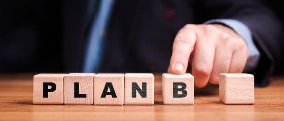 Businessman Suggest the Plan B Solution