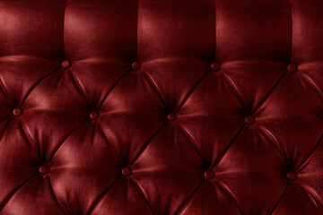 leather upholstery red vine colour background sofa light shadow