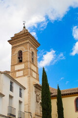 Fototapeta na wymiar Church of the Immaculate in Vélez-Rubio, Almería, baroque style