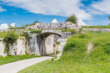 Fortification of the citadel of the Château d'Oléron