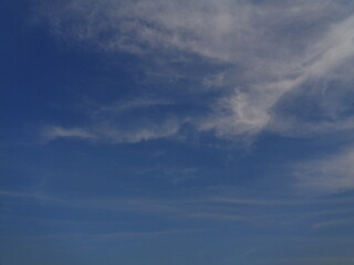 blue sky with clouds