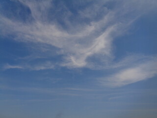 blue sky with clouds