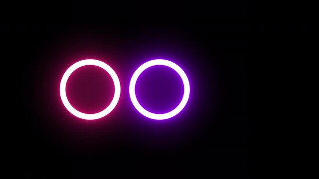 neon glow color moving seamless art loop background abstract motion screen background animated box shapes 4K loop lines design 4K laser show looped animation