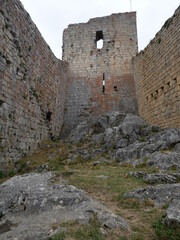 Fototapeta na wymiar Ruines d'un château 
