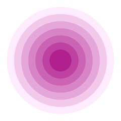 minimalist round circle symbol abstract graphic shape icon..