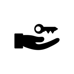Hand key icon