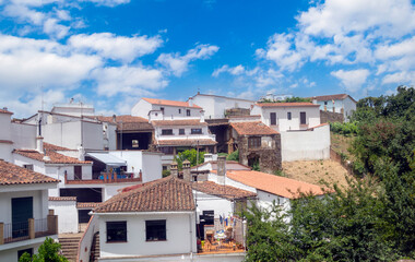 Fototapeta na wymiar Town in the spanish mountains