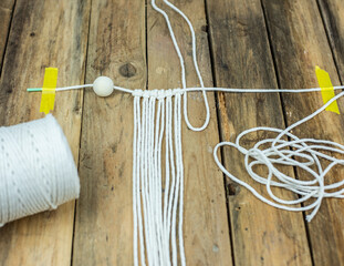 DIY Makramee selber machen , Anleitung für Macrame