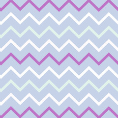Seamless zig zag repetitive lines colorful texture pattern background illustration for printing clothing, textile, graphic design.