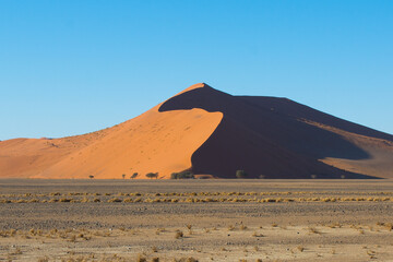 Fototapeta na wymiar dune 45 in Namibia