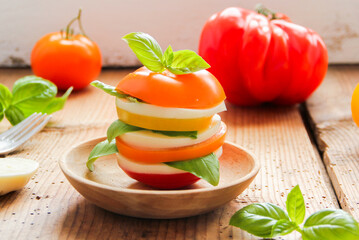 bunte Tomaten Gericht Salat