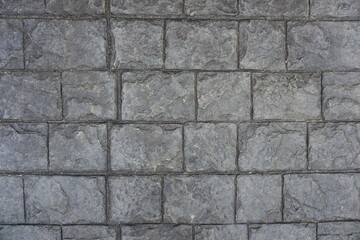 texture, pattern, light, shadow brick blocks from the wall as a background design
