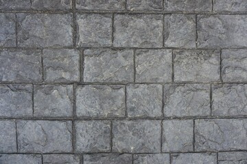 Obraz premium texture pattern light shadow brick blocks from the wall as a background design