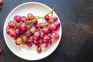 grape fruit sweet ripe fresh organic meal snack on the table copy space food background rustic. top view keto or paleo diet