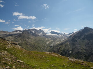 Fototapeta na wymiar glacier du grand méan en haute maurienne