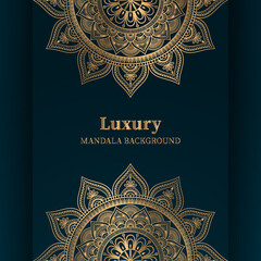 Dreamy gradient wallpaper with mandala pattern. ,Vector background.