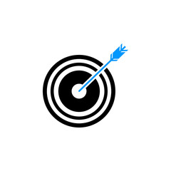 business target customer icon vector