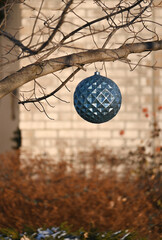 Obraz premium Metal Christmas Ornament Outdoors