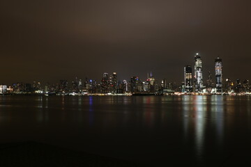 Fototapeta na wymiar NYC at Night
