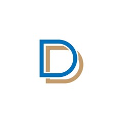 Letter D logo icon design concept