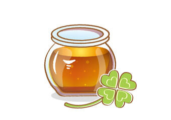 はちみつと四つ葉のクローバー