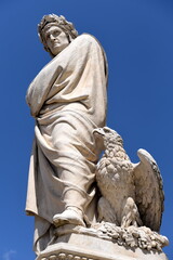 Dante-Monument auf der Piazza Santa Croce
