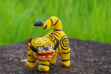 【2022年年賀状素材】張子の虎