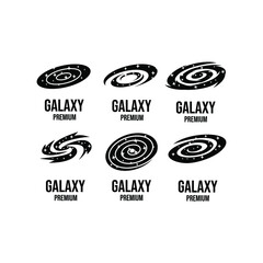 set collection Galaxy logo icon design vector illustration © Alpha Factory Std