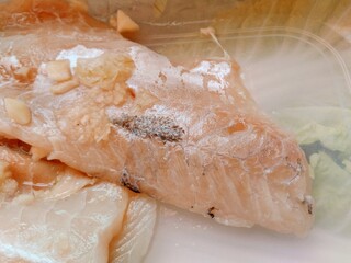 fish on plate