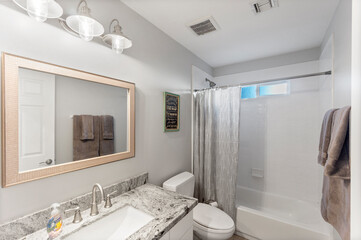 modern bathroom interior