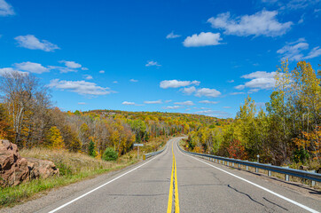 Fototapeta premium Road in Algonquin Park