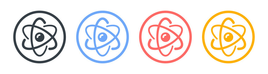 Atom icon. 