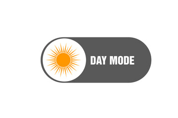 Day night switch icon isolated on white background