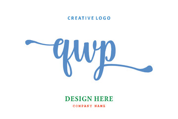 QWP lettering logo is simple, easy to understand and authoritative
