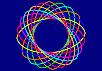 abstract background with spiral