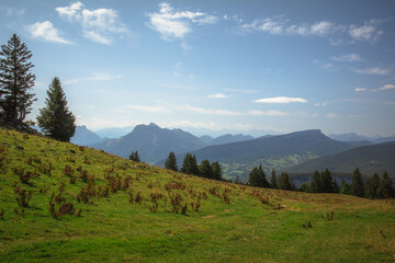 Plateau du Semnoz, lac d'Annecy