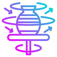 crafts gradient icon