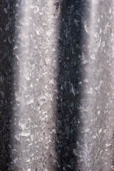 Steel metal zinc galvanized wave sheet for background. Photo texture.