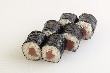 Japanese traditional roll tuna maki © Andrei Starostin
