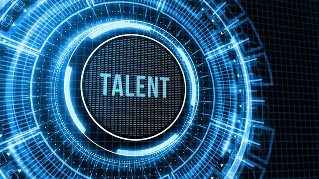 Internet, business, Technology and network concept.Open your talent and potential. Talented human resources - company success