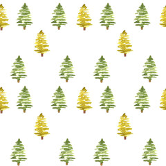 Fototapeta premium Christmas Tree Pattern